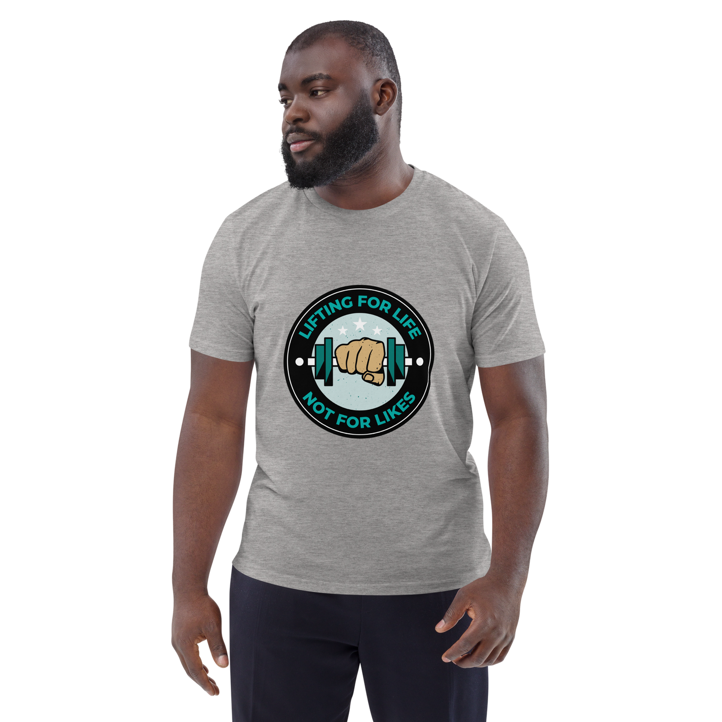 Lifting for Life - Unisex organic cotton t-shirt